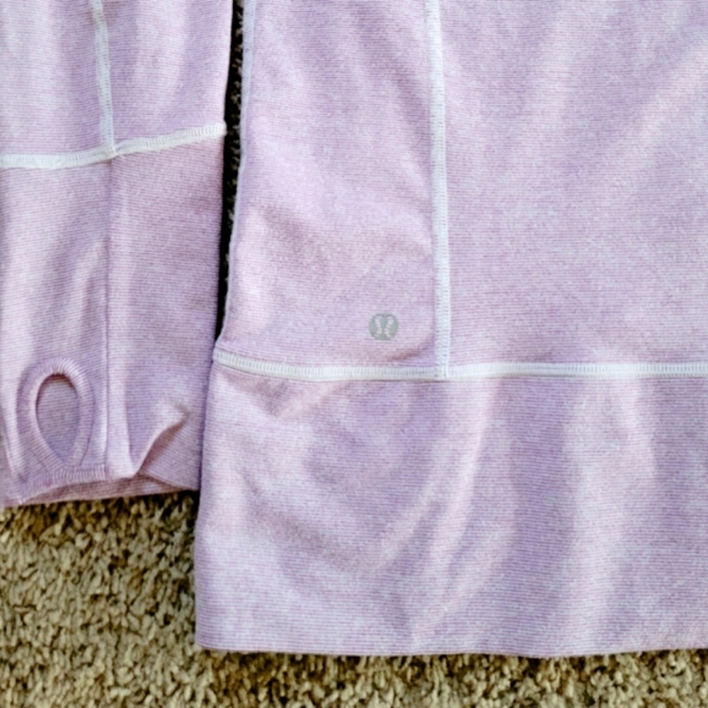 LULULEMON IN STRIDE PURPLE JACKET SIZE 8 - Picture 4 of 9
